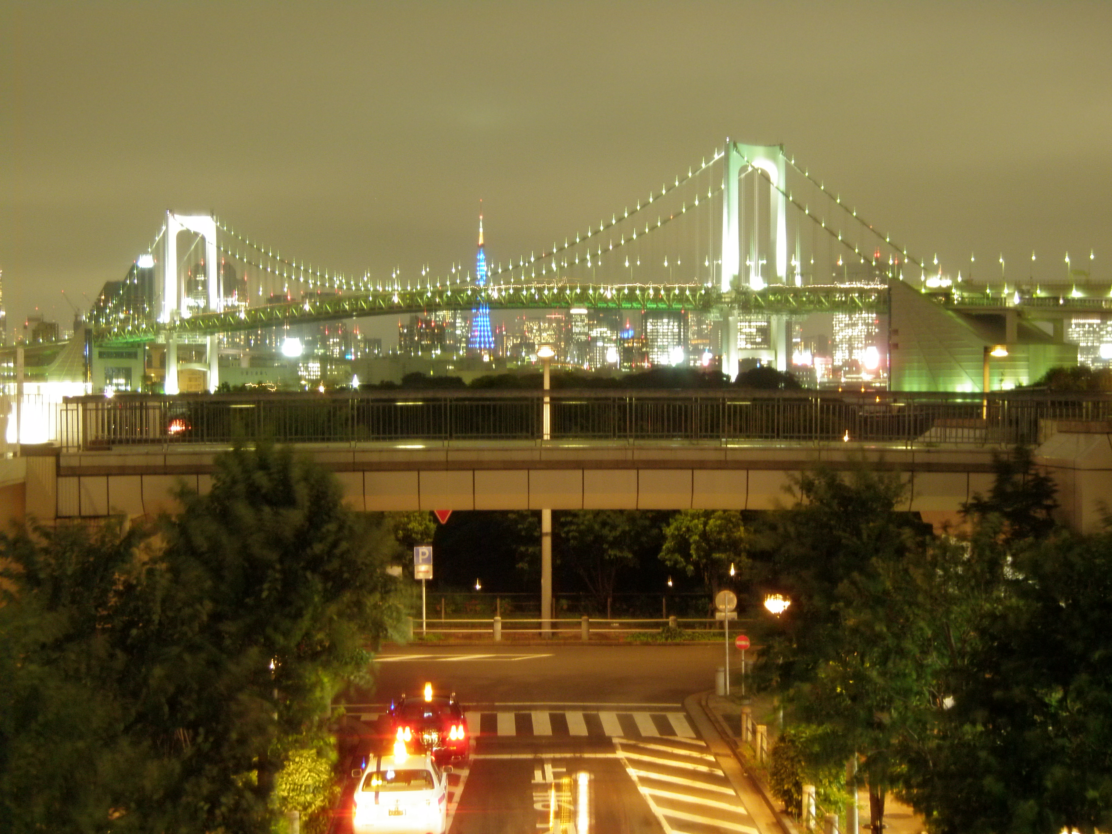 Tokyo skyline at night